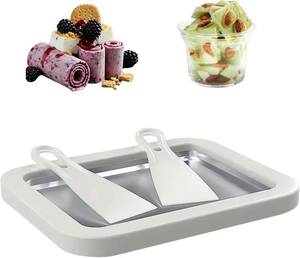 lot 20008 image: Ice Cream Roll Maker - Rolled Ice Cream Machine, Milk White