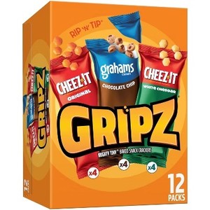 lot 20015 image: Gripz Kelloggs Crackers Variety Pack - 11oz12ct