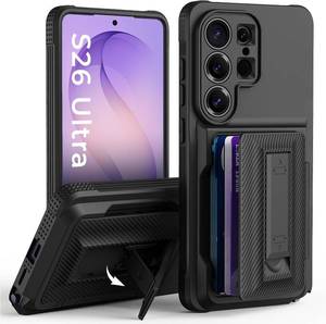 lot 20068 image: Samsung Galaxy S26 Ultra Case Wallet with Card Holder and RFID Blocking