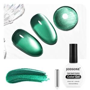 lot 20108 image: JODSONE Green Cat Eye Gel Polish with Magnet 16.5ml 3-Pack