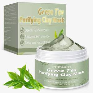 lot 20164 image: Green Tea Face Mask with Volcanic Mud for Oil Control & Pore Care