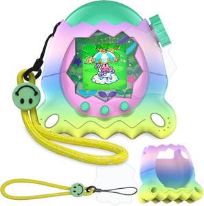 lot 20334 image: JCHPINE Tamagotchi Paradise Silicone Cover Case with Screen Protector