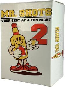 lot 20349 image: Mr Shots 2   Fun Drinking Card Game for Parties, Easy-to-Play