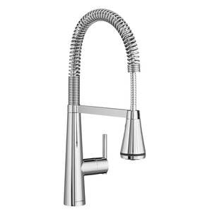lot 19013 image: American Standard Edgewater Pull Down Kitchen Faucet 1.5 GPM  Retail $244.99