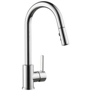 lot 19040 image: Peerless P7946LF Precept Kitchen Faucet Chrome  Retail $209.90