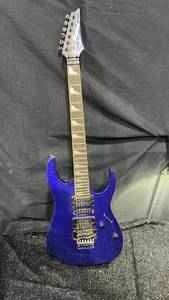 lot 55 image: Blue Electric Guitar 6-String with Floyd Rose Bridge