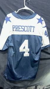 lot 62 image: NIKE NFL Prescott #4 Football Jersey Size M