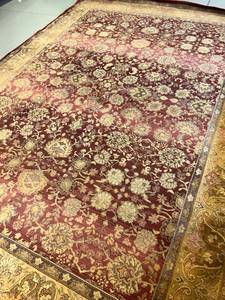 lot 75 image: Gorgeous Thick Sphinx Area Rug 7��10x11 $999.99 retail rug. Very nice, pet and smoke free home