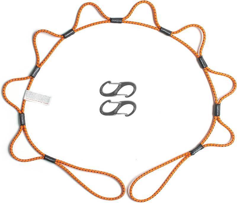 lot 65905 image: LoopRope Tie downs made easy 5LRO-C-C Orange 5-Feet Tie Down