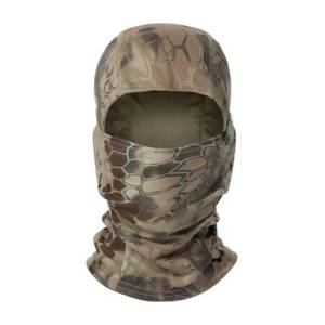 lot 59828 image: NEW Lightweight Tactical Balaclava Wind-Resistant Full Head & Neck Protection BROWN PYTHON
