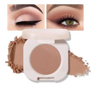 lot 67483 image: Matte Eyeshadow Monochrome, Dark Nude Eye Shadow Makeup, Neutral Matte Pressed Powder, Single Vegan Eyeshadow, Highly Pigmented Natural Eyeshadow Palette, Single Long Lasting Deep Nature Eye Make 05#