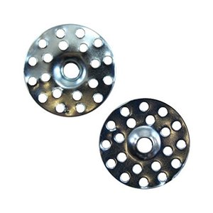 lot 67501 image: 1 Zinc Plated Plaster Washers for DrywallPlaster Ceiling Or Wall Repair Sagging (Bag of 100)