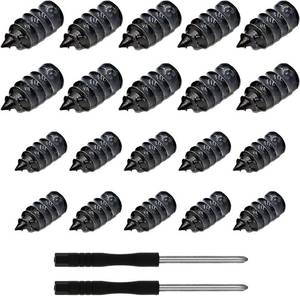 lot 67523 image: Tire Repair Kit with Plugs - Tire Repair Rubber Nails Tire Screw Plug Emergency Tire Fixing Tire Repair Kits, Quick Tire Puncture Repair for Motorcycle Bike Truck 20PCS