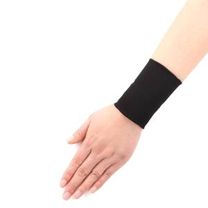 lot 67560 image: Breathable Compression Wrist Sleeve Support - Adjustable Fitness Brace for Gym, Sports & Office Work - Flexible Stabilizer Sleeve with Sweat-Wicking Design (Black, X-Large)