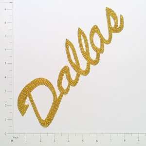 lot 67570 image: Expo Int L Dallas Beaded AppliquePatch