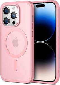 lot 67621 image: ESR for iPhone 16 Case (4 in 1) Set, Translucent Matte Case with Screen Protector, Compatible with MagSafe, Military-Grade Protection, Classic Series,Frosted Pink