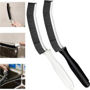 lot 67665 image: 2Pcs Crevice Cleaning Brush, Durable Hard Bristle Crevice Cleaning Brush,New Multifunctional Gap Cleaning Brush for Household use,Handheld Crevice Cleaner Brush for Kitchen,Bathroom,Window Door