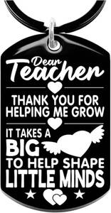 lot 67667 image: Teacher Gifts - Keychian Teacher Gifts for Women & Men - JP-US-00156, Carbon Black