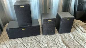 lot 25 image: Velodyne 5-Piece Home Theater Speaker System