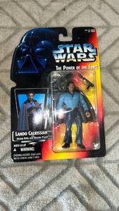 lot 32 image: Star Wars Power of the Force Lando Calrissian Action Figure with Accessories 1995