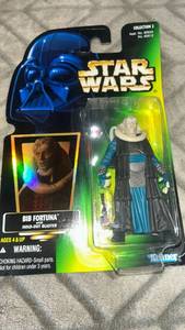 lot 43 image: Kenner Star Wars Bib Fortuna with Hold-Out Blaster Collection 2 Action Figure 1996