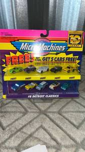 lot 81 image: New old stock Micro Machines #8 Detroit Classics 10-Car Set Buy 5 Get 5 Free