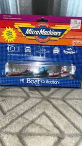 lot 82 image: New old stock Micro Machines #9 Boat Collection Galoob