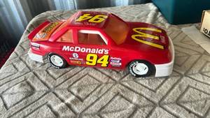 lot 93 image: McDonalds Race Car #94 Red with Yellow Accents