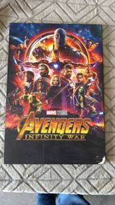 lot 103 image: Marvel Studios Avengers Infinity War wall art