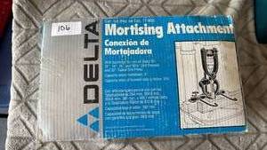 lot 106 image: Mortising attachment set for Drill press