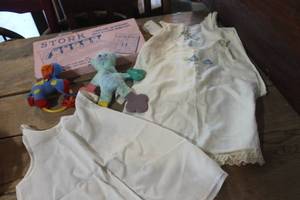 lot 3298 image: Vintage Baby Shower Party Game and More