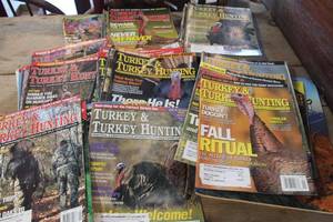 lot 3304 image: Vintage Turkey Hunting Magazines