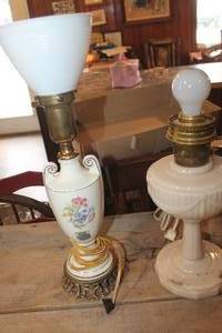 lot 3364 image: Antique Lamp Bases untested