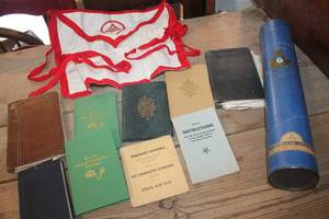 lot 3379 image: Vintage Eastern Star of Kansas Books and More
