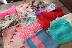 lot 3433 image: Vintage Scarves