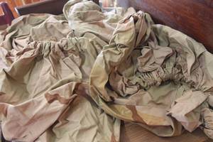 lot 3473 image: U.S. Military Camo Field Tire Covers