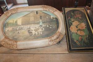 lot 3494 image: Antique Pictures
