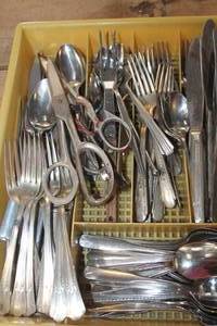 lot 3521 image: Vintage Silverware & More