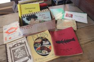 lot 3531 image: Lot of Vintage Church Cookbooks