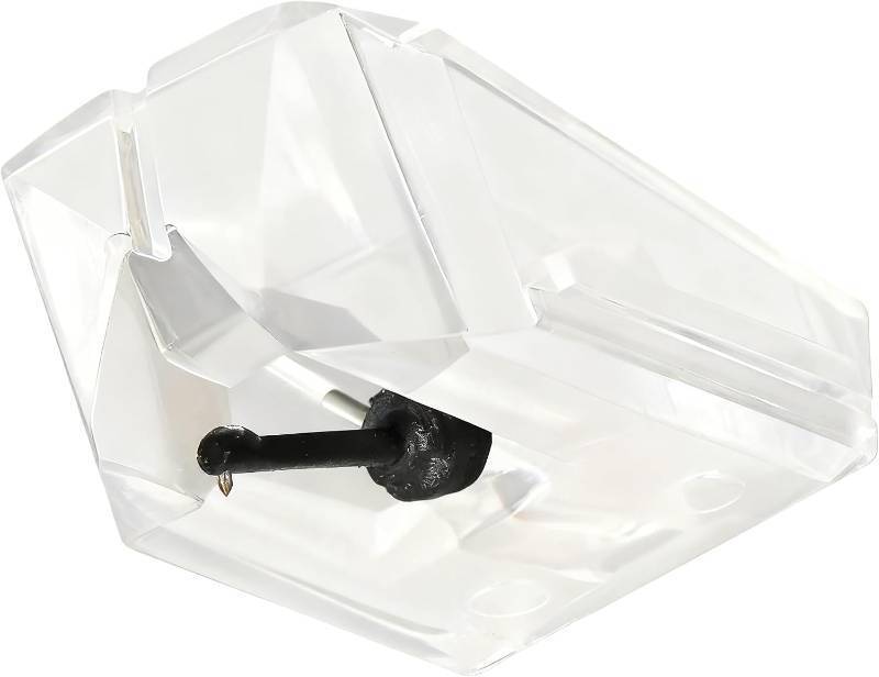 lot 17346 image: Replacement Stylus Compatible with Audio-Technica VM95 Series   Fits AT-VMN95E Cartridge (Transparent white)   Available in Premium Transparent Color Variants
