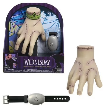 lot 1095 image: Wednesday Animated Thing, Interactive 10 Figure, Ages 3 up