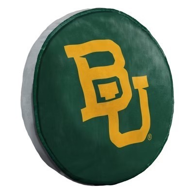 lot 8240 image: NCAA Baylor Bears 15 Circular Cloud Pillow