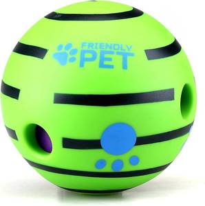 lot 40388 image: Wobble Giggle Ball, Interactive Dog Toy, Fun Giggle Sounds When Rolled or Shaken