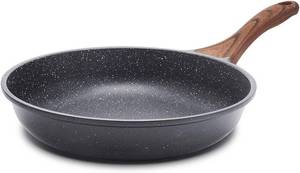 lot 40394 image: SENSARTE 12.5 Inch Nonstick Frying Pan Skillet, Swiss Granite Coating Omelette Pan, Healthy Stone Cookware, PFOA Free