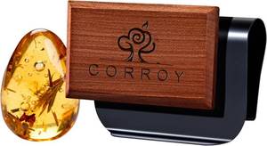 lot 40396 image: Car Air Freshener Natural Essential Oil Scent, Odor Eliminator and Purifier, Sun Visor Clip Air Freshener for Car(StarterAmber)