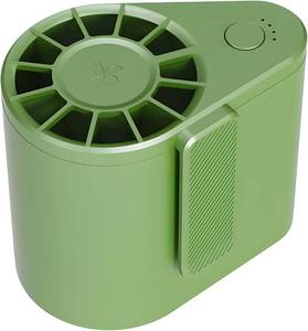 lot 45059 image: 3000mAh Portable Waist Fan, Rechargeable Clip on Wearable Belt Personal Fan With 3 Speeds Cooling For Outdoor, Camping, Travel, Fishing-Light Green