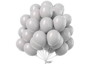 lot 28584 image: Baby Shower Graduation Wedding Anniversary Bachelorette Retirement Birthday Party Decorations Gray-Y71 - Retail $7