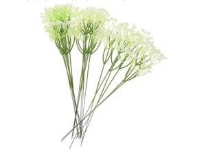 lot 28588 image: 18pcs Gypsophila Bouquet Realistic Artificial Breath Flowers for Wedding Decor Home Centerpieces and Photography Faux Gypsophila Arrangement - Retail $12