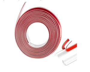 lot 28621 image: White Quadrant Trim,Skirting Board,Caulk Strip Moulding Trim,Peel and Stick Seam Wall Sticker,Flexible Molding & Wall Trim for CeilingCornerFurnitureHome Decoration (0.8CM5M0.31IN16.4FT) - Retail $8