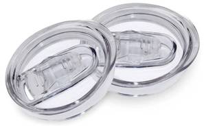 lot 28622 image: 1 Pack 12oz Wine Tumbler Replacement Lids,Spill Proof CoversSplash Resistant Sliding Covers with Seal Ring,Straw Friendly,BPA Free,Leak-proof,Inner Diameter2.82.8 - Retail $7